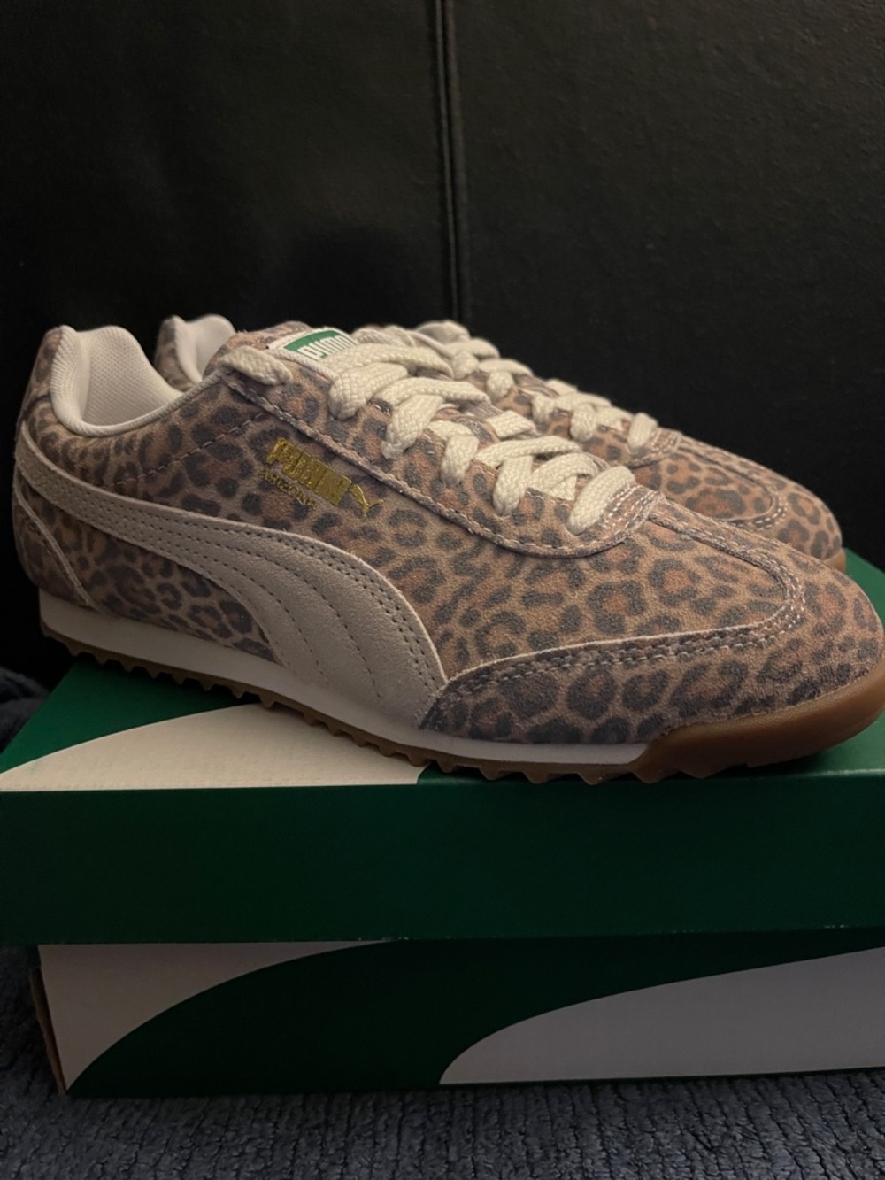 Puma Exclusive Arizona Women’s Leopard Print Sneakers Size 4.5 Men 6 Women  NWB